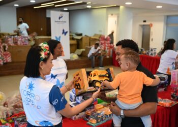 Voluntariado Banreservas llena de alegría el Día de Reyes con entrega de juguetes