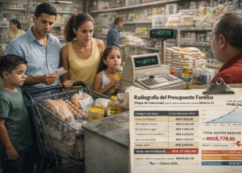 El espejismo del aumento: por qué el sueldo mínimo no alcanza la canasta de RD$48,500 en 2026