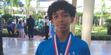 Faudy Estevez del Colegio Montessori Manaen gana primer lugar en Olimpiadas del MINERD en años consecutivos