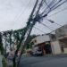 Edeeste informa sobre avería provocada por impacto de vehículo en poste de tendido eléctrico