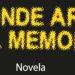 Donde arde la memoria, de Víctor Escarramán