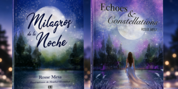 Río de Oro Editores presentará los poemarios Milagros de la noche y Echoes & Constellations, de Rosse Mesa