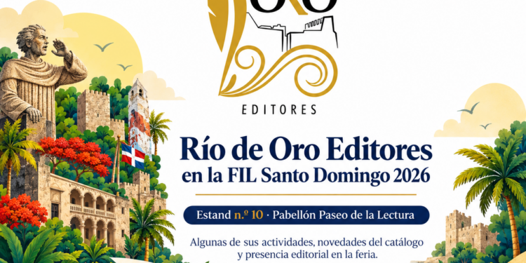 Río de Oro Editores informa sobre su estand y algunas de sus principales actividades en la FILSD 2026